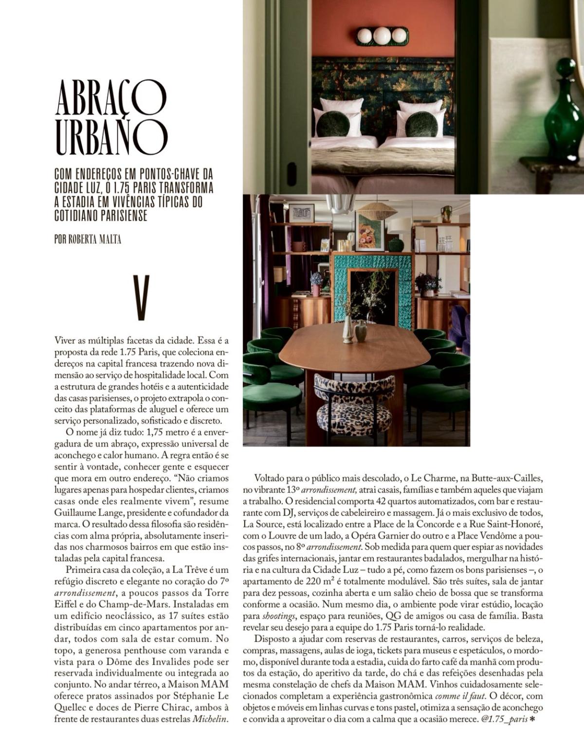 1.75 Paris – Séjournez dans appartements et hôtels élégants