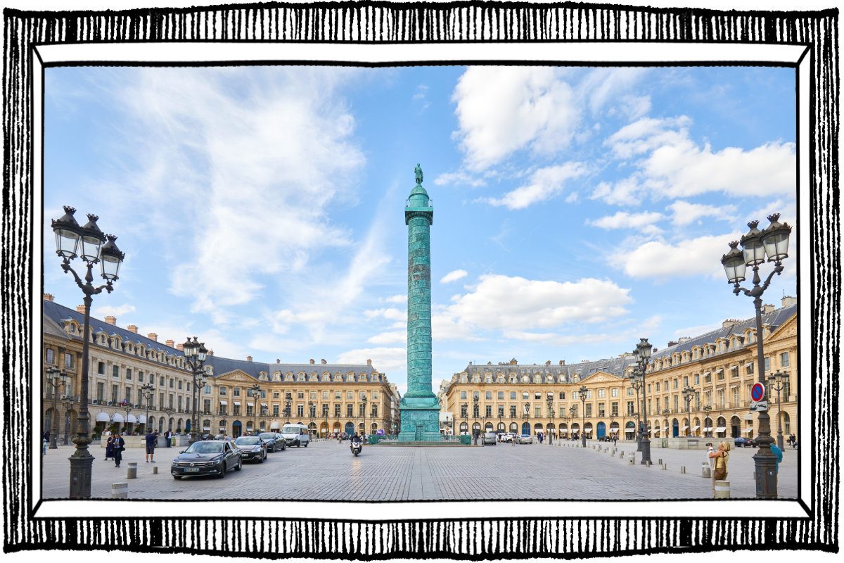 Place Vendôme et ses boutiques de luxe paris