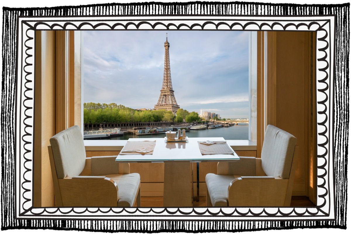restaurant regime paris avec vue sur la tour Eiffel