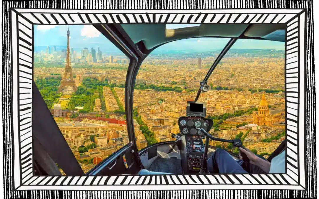 Survol en hélicoptère de la ville de Paris : une expérience inégalée !
