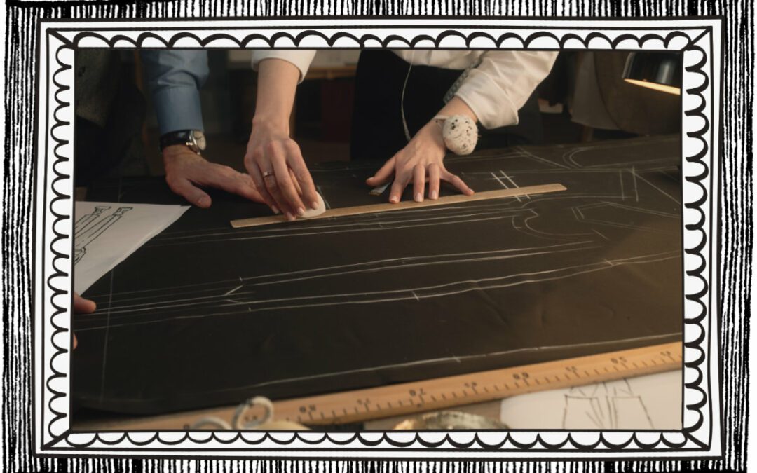 The crafting of a made-to-measure women’s suit: from consultation to finishing touches.