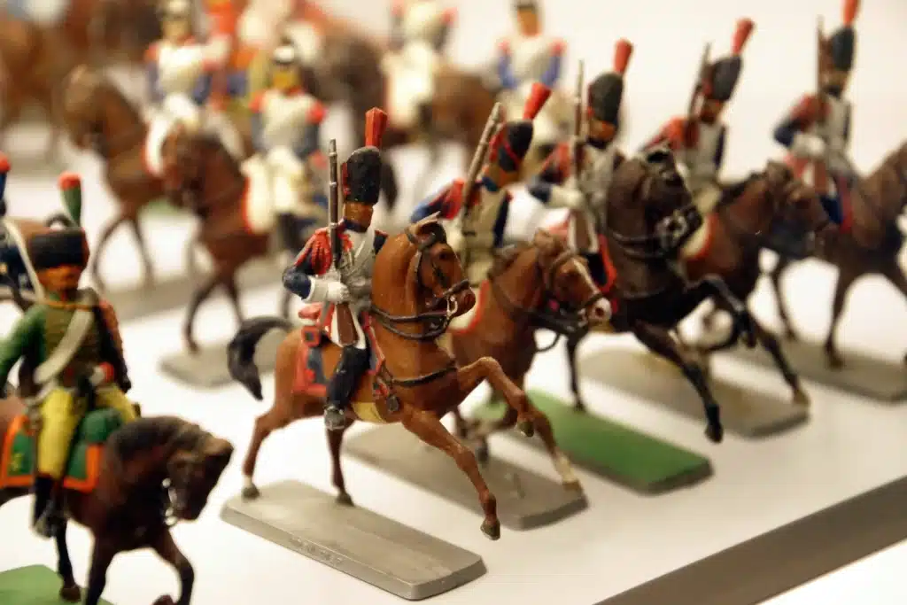 Maquettes visibles dans le Musée des Plans-reliefs aux Invalides à Paris