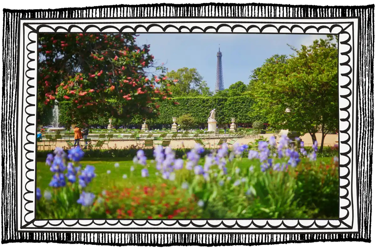 Jardin des Tuileries à Paris