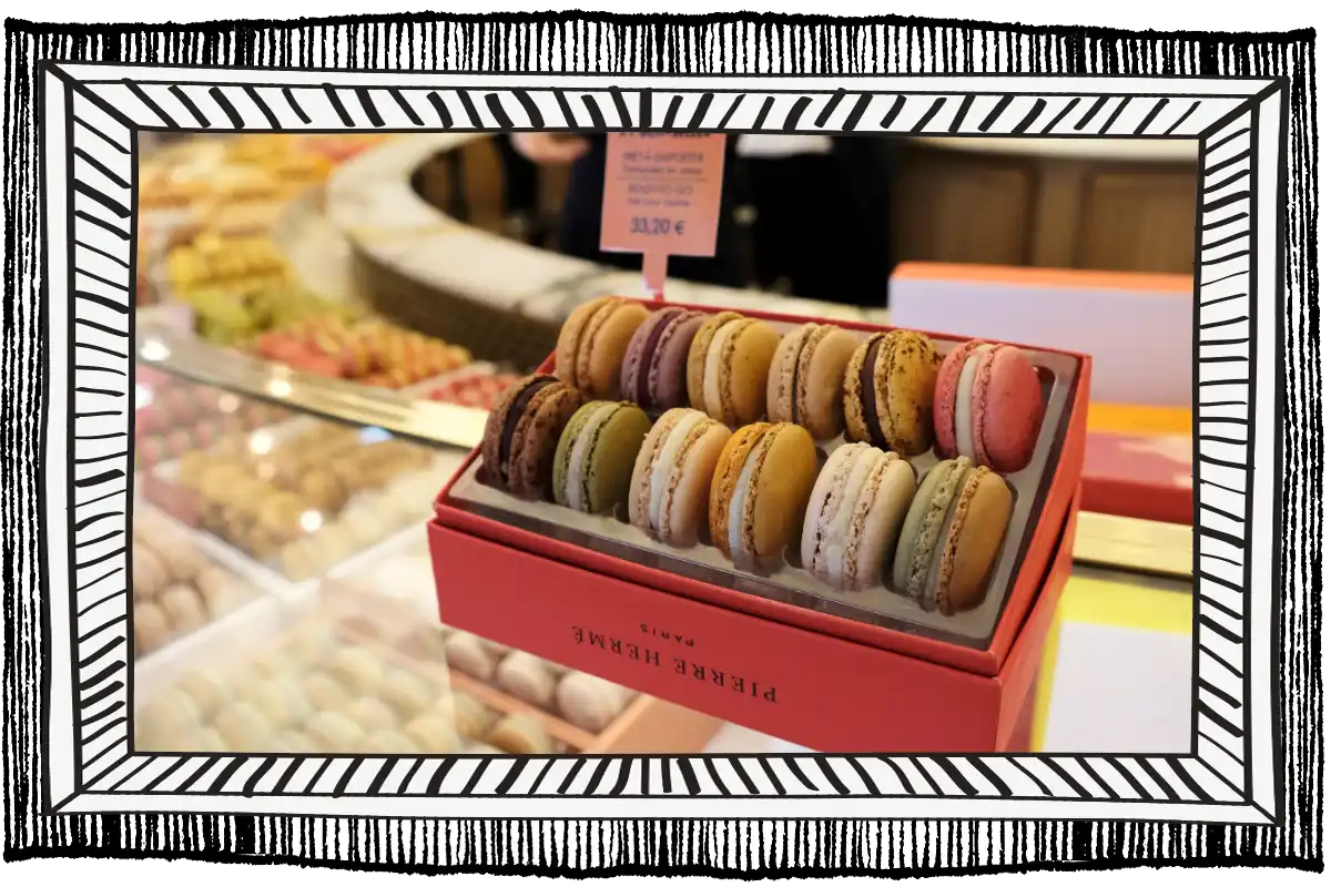 Macarons haute pâtisserie à Paris